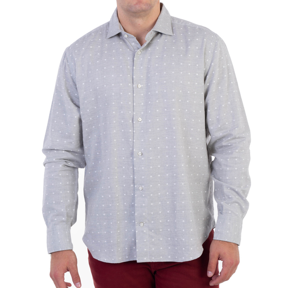 Eleventy Shirt Men size XL Gainsboro - Picture 2 of 5